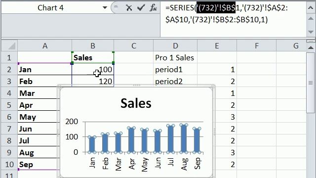 Excel Magic Trick 732: SERIES Chart Function смотреть онлайн
