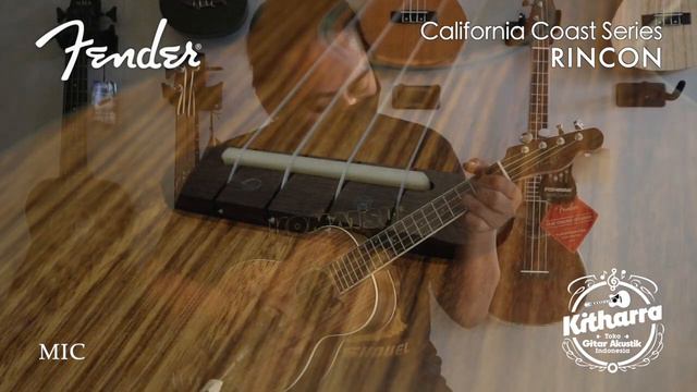 Ukulele Fender California Coast Series : RINCON (Sound Demo) | Kitharra смотреть онлайн