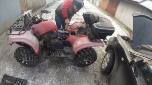 КУПИЛИ CF MOTO500 ЗАПУСКАЕМ ПОСЛЕ ДОЛГОВА ПРОСТОЯ?