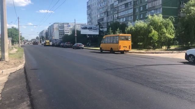 Ремонт дороги по ул. Героев Крут. (Черепина), 30/05/2019 смотреть онлайн