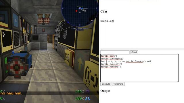 Computercraft WebSocket Driven Turtle смотреть онлайн