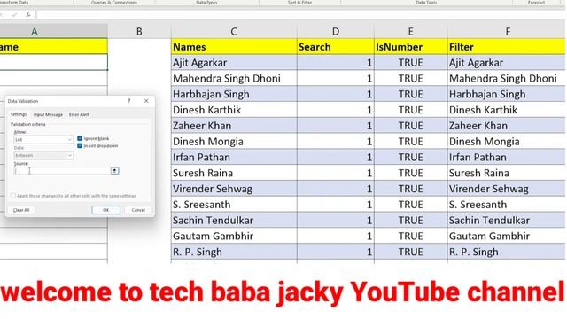 How to Create a Searchable Dropdown List in Excel in Hindi - Quick and Easy Data Entry Tutorial смотреть онлайн