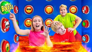 100 КНОПОК и только ОДНА СПАСЕТ ТЕБЯ || Поп Ит это лава