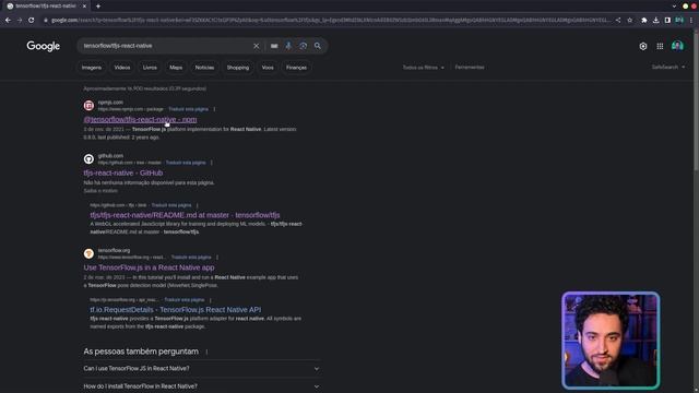Tensorflow no React Native (Machine Learning + IA na prática) смотреть онлайн