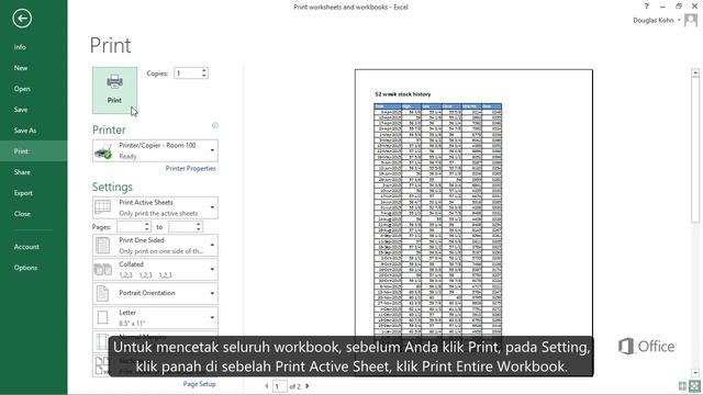 Persiapan Mencetak Data Excel смотреть онлайн