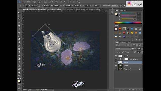 How to Color Grade an image using Photoshop Color Lookup||Simple & Easy||By Arsalan||2018 смотреть онлайн