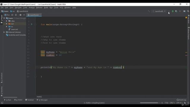 var and val in kotlin for android смотреть онлайн
