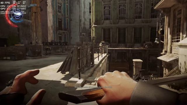 Dishonored 2 Demo Gameplay Corvo|Phenom+GTX 1050 Ti Ultra setting 1080p смотреть онлайн