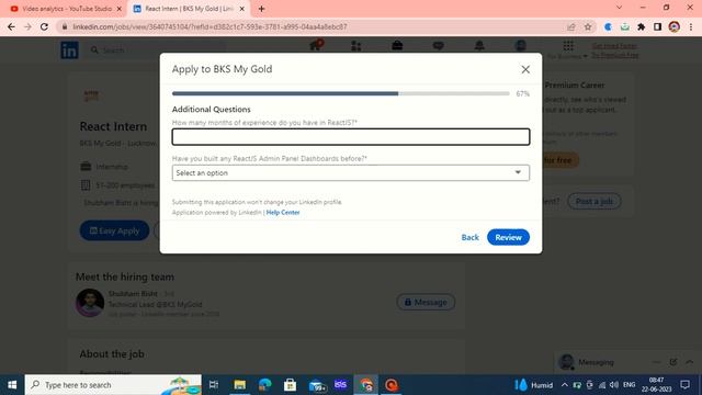 React Js Internship program | #jobs | #workfromhome | #parttimejobs | #internships |#onlineearn смотреть онлайн
