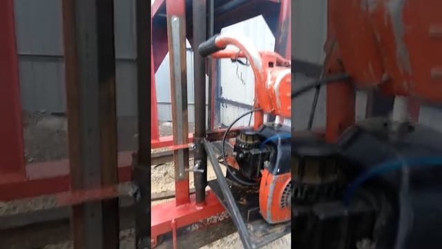 Пилорама из бензопилы урал. смотреть онлайн