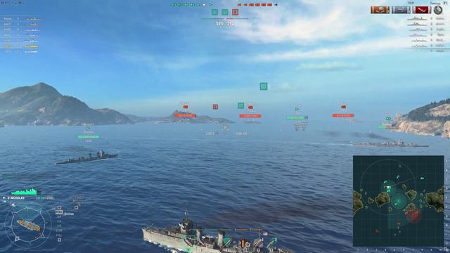 Геймплей в World Of Warships #10 смотреть онлайн
