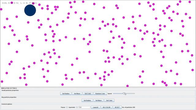 Brownian Motion Simulation Java смотреть онлайн