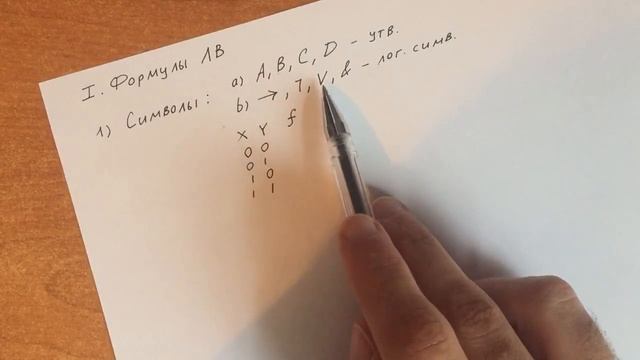 Резолюция в логике предикатов. Часть 1 из 5. Формулы высказываний смотреть онлайн