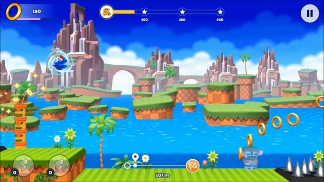 Sonic Runners Adventure android game first look gameplay español смотреть онлайн