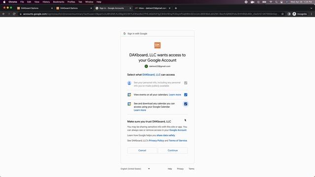 Adding Google Calendar to DAKboard смотреть онлайн