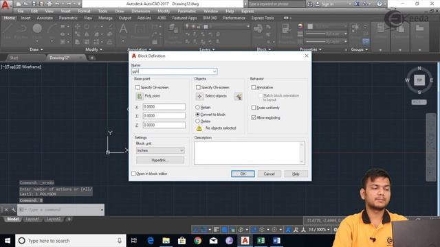 How To Work On Blocks, Wblock & Insert Commands In AutoCAD - Blocks In AutoCAD  -  AutoCAD