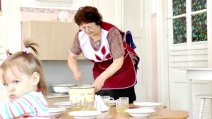 Обед в ясельках