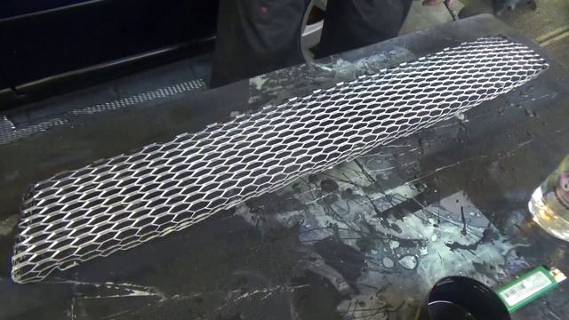 Изготовление декоративной сетки в любой бампер. Сложное превращаю в простое. смотреть онлайн