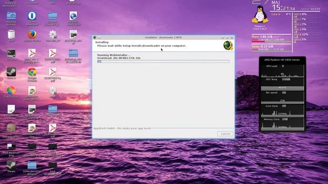 JDownloader 2 beta on Linux how to download and install on any Ubuntu, Mageia Fedora Arch Debian смотреть онлайн