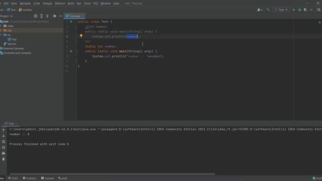 How can we print the value of a non-static variable in java? смотреть онлайн