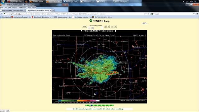 5/4/2012 -- Circle Sweep / 'HAARP ring' causes storm = 'smoking gun proof' смотреть онлайн