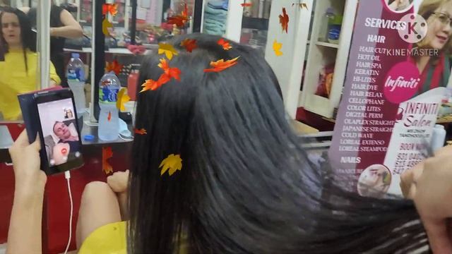 loyal client/hair cutting with Brazilian blowout / salon infiniti channel смотреть онлайн