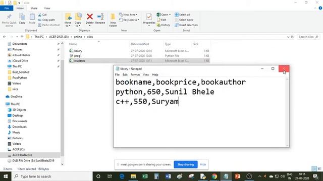 File Handling in Python Part -4 27 July 2020 смотреть онлайн