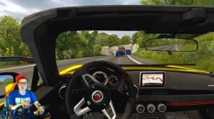 КАТАЮСЬ НА КАБРИОЛЕТЕ ПО ПОБЕРЕЖЬЮ ЧЕРНОГО МОРЯ! EURO TRUCK SIMULATOR 2 + РУЛЬ LOGITECH G27