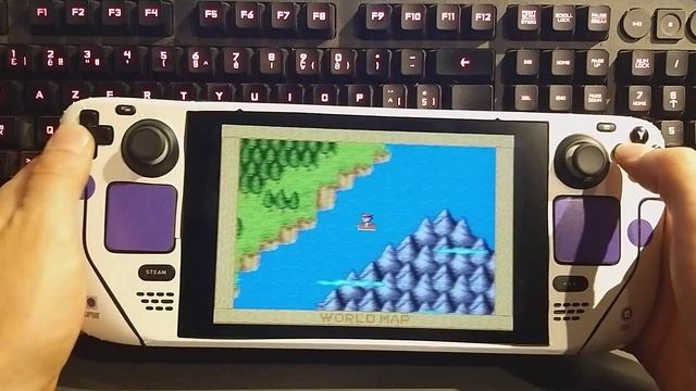It's 'Super Adventure Island II' From Super Nintendo On a Steam Deck ( With a SNES Skin ) смотреть онлайн