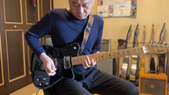 Fender Squier Telecaster Custom 1983 SQ serial / Under My Thumb Jam / The Rolling Stones/BLUE STAG смотреть онлайн