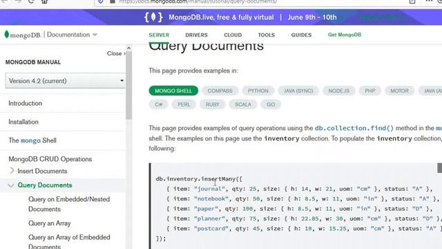 Understanding insertMany() [UR] Module 3 Lecture 14 ZE - 252 смотреть онлайн