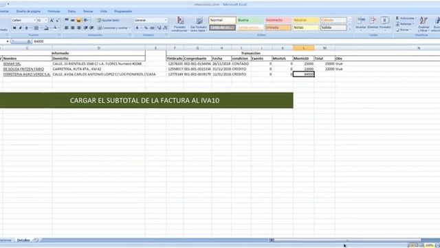 Generar JSON para Tesaka desde Excel смотреть онлайн