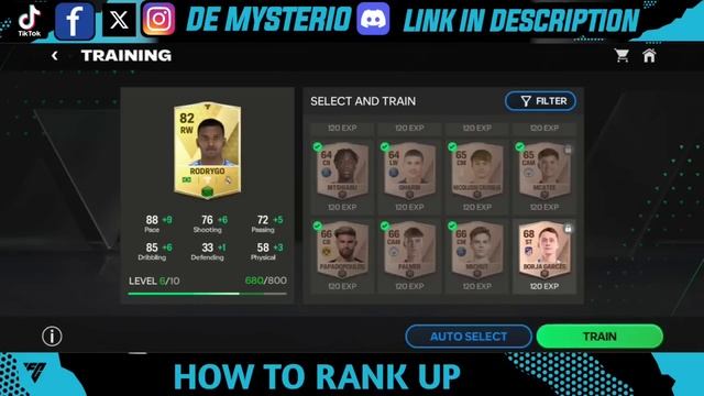 How to RANK UP Players in FC MOBILE || Use of Skill Points #fcmobile смотреть онлайн