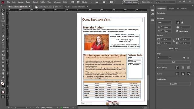 Multipage Layout - InDesign 2021 tutorial смотреть онлайн