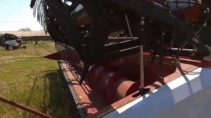 Запуск молотилки Акрос 585.