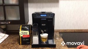 Готовим Капучино на Кофемашине Delonghi ELETTA cappuccino 44.664 b !!! #Кофе#Капучино#Кофемашина#