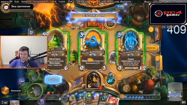 Сильвер смотрит: Funny And Lucky Moments - Hearthstone - Ep. 382 смотреть онлайн