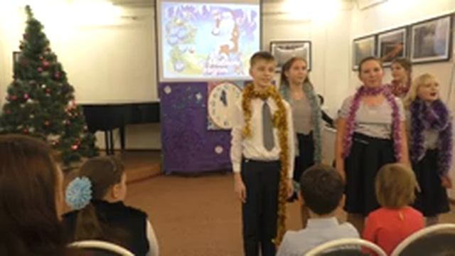 Ансамбль "Серпантин" - песня "ПОСЛЕДНИЙ ЧАС ДЕКАБРЯ", выступление на Библионочи. смотреть онлайн