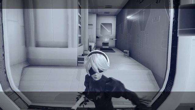 NieR Automata - Gameplay Walkthrough Part 9 - Full Scale Attack - 2B Final Moments смотреть онлайн