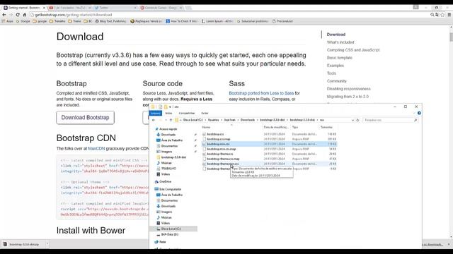 Parte 2 - download do Bootstrap смотреть онлайн