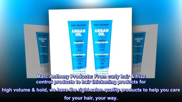Marc Anthony Moisturizing Keratin & Argan Oil Shampoo and Conditioner Bundle, Hydrating Sulfate Fre смотреть онлайн