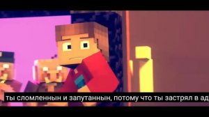 «Мы Пиглины»| Пиглин Реп Minecraft | Реп Пиглинов с Русскими Субтитрами (Перевод в Стиле Субритов)M