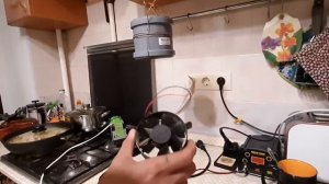 Самодельная вытяжка на 12в из соединительной муфты и компьютерного кулера для воздушного охлаждения