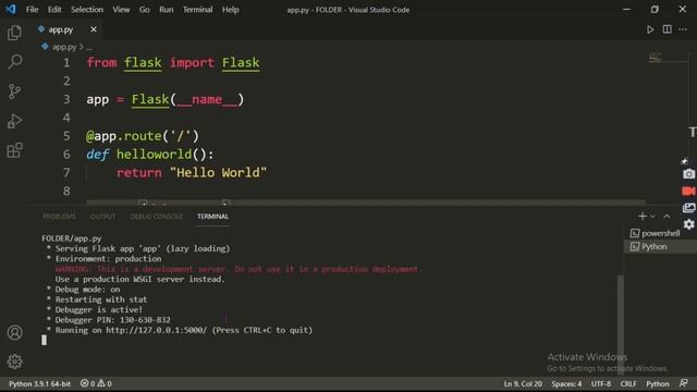 #1 | Simplest Web app using Flask and Python in less than 4 minutes | by codePerfect |#python #flas смотреть онлайн