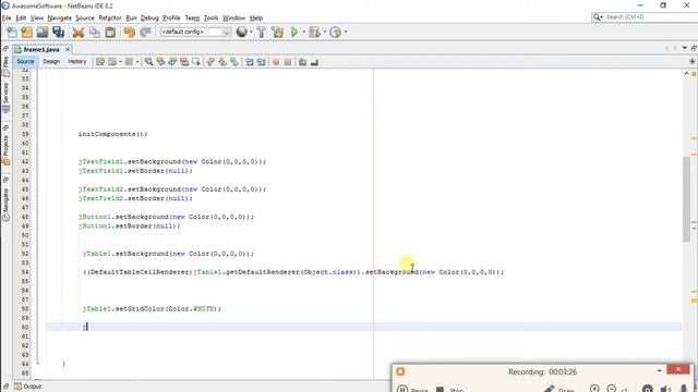 NetBeans Tutorial - 16 - JTable Designing ( Transparency, Color etc...) смотреть онлайн