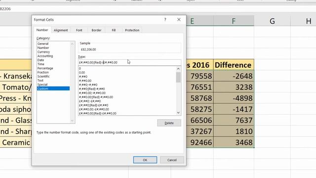 Show Negative Numbers in Red Font and Within Brackets смотреть онлайн