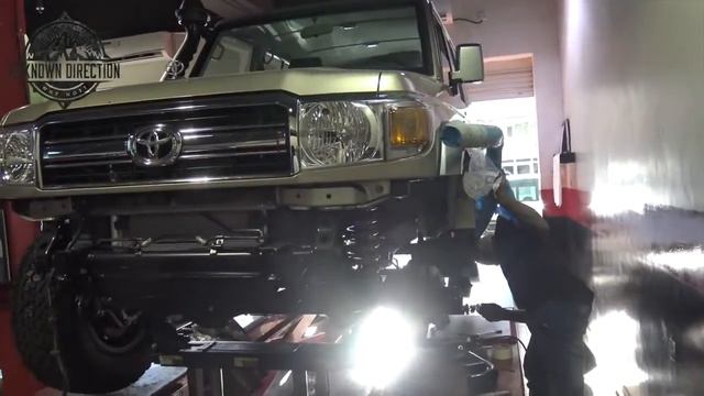 76 Series Land Cruiser build смотреть онлайн