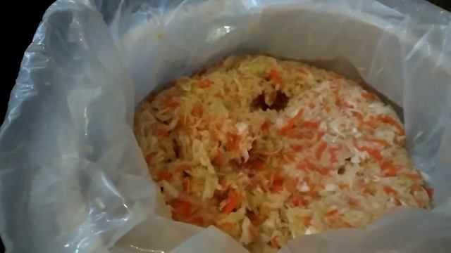 Квашеная капуста с яблоками(ЧАСТЬ 3).