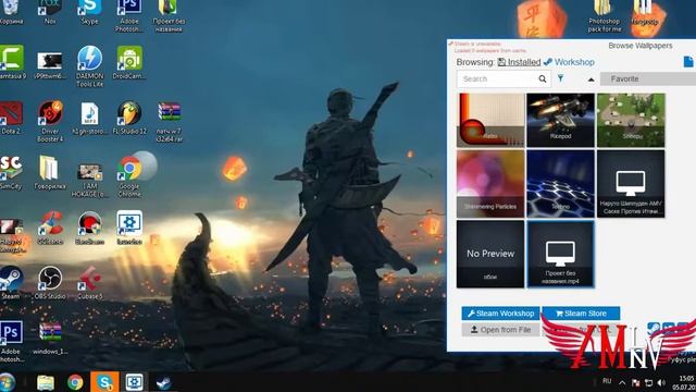ЖИВЫЕ ИГРОВЫЕ АНИМЕ ОБОИ НА РАБОЧИЙ СТОЛ Wallpaper Engine