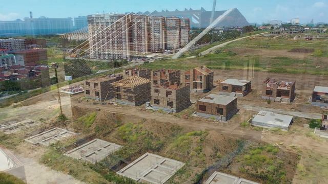 Коттеджный поселок Villa Sole. Город Анапа. Этап строительства - Июнь 2022 года. смотреть онлайн